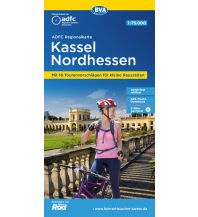 Radkarten Deutschland ADFC-Regionalkarte Kassel Nordhessen, 1:75.000, reiß- und wetterfest, GPS-Tracks Download BVA BikeMedia