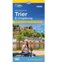 Radkarten Deutschland ADFC-Regionalkarte Trier und Umgebung mit Tagestouren-Vorschlägen, 1:50.000, reiß- und wetterfest, GPS-Tracks Download KOMPASS freytag & berndt