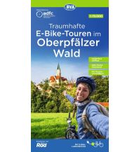 Cycling Maps Germany ADFC Traumhafte E-Bike-Touren im Oberpfälzer Wald, 1:75.000, mit Tagestourenvorschlägen, reiß- und wetterfest, GPS-Tracks-Download BVA BikeMedia