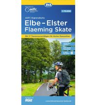 Radkarten Deutschland ADFC-Regionalkarte Elbe-Elster-Spree, 1:75.000, mit Tagestourenvorschlägen, reiß- und wetterfest, E-Bike-geeignet, GPS-Tracks-Download KOMPASS freytag & berndt
