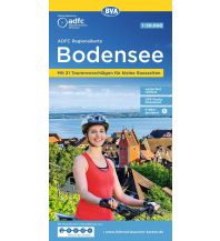 Radkarten Schweiz ADFC-Regionalkarte Bodensee 1:50.000 KOMPASS freytag & berndt