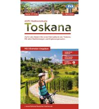Cycling Maps Italy ADFC-Radtourenkarte IT-TOS, Toskana 1:150.000 BVA BikeMedia