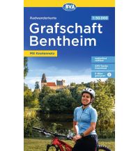 Radkarten Deutschland Radwanderkarte BVA Radwandern in der Grafschaft Bentheim 1:50.000, reiß- und wetterfest, GPS-Tracks Download KOMPASS freytag & berndt