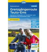 Radkarten Deutschland Radwanderkarte BVA Radwandern auf der Grenzgängerroute Teuto-Ems 1:50.000, reiß- und wetterfest, GPS-Tracks Download BVA BikeMedia