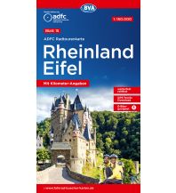 Radkarten Deutschland ADFC-Radtourenkarte 15, Rheinland, Eifel 1:150.000 BVA BikeMedia