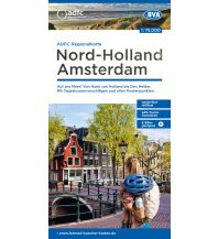 Radkarten Niederlande ADFC-Regionalkarte Nord-Holland Amsterdam 1:75.000 KOMPASS freytag & berndt