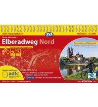 Cycling Guides Germany ADFC-Radreiseführer Elberadweg Nord 1:75.000 praktische Spiralbindung, reiß- und wetterfest, GPS-Tracks Download BVA BikeMedia