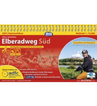 Cycling Guides Germany ADFC-Radreiseführer Elberadweg Süd 1:75.000 praktische Spiralbindung, reiß- und wetterfest, GPS-Tracks Download BVA BikeMedia