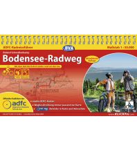 Long-Distance Cycling Routes Europe ADFC-Radreiseführer Bodensee-Radweg 1:50.000 BVA BikeMedia