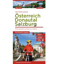 Cycling Maps Austria ADFC-Radtourenkarte ÖS1, Österreich - Donautal, Salzburg 1:150.000 BVA BikeMedia