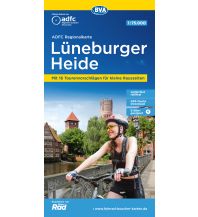 Radkarten Deutschland ADFC-Regionalkarte Lüneburger Heide, 1:75.000, mit Tagestourenvorschlägen, reiß- und wetterfest, E-Bike-geeignet, GPS-Tracks Download BVA BikeMedia