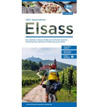Cycling Maps France ADFC-Regionalkarte Elsass, 1:75.000 BVA BikeMedia