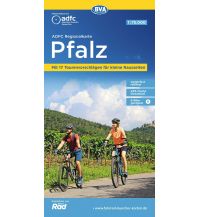 Radkarten Deutschland ADFC-Regionalkarte Pfalz 1:75.000 KOMPASS freytag & berndt