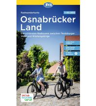 Radkarten Deutschland Radwanderkarte BVA Radwandern im Osnabrücker Land 1:60.000 KOMPASS freytag & berndt