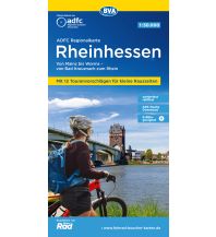 Radkarten Deutschland ADFC-Regionalkarte Rheinhessen 1:50.000 BVA BikeMedia
