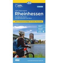 Radkarten Deutschland ADFC-Regionalkarte Rheinhessen 1:50.000 KOMPASS freytag & berndt