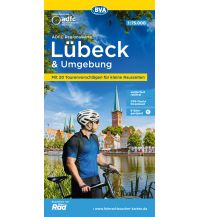 Radkarten Deutschland ADFC-Regionalkarte Lübeck und Umgebung 1:75.000 BVA BikeMedia