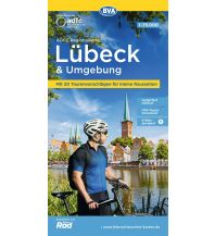 Radkarten Deutschland ADFC-Regionalkarte Lübeck und Umgebung 1:75.000 KOMPASS freytag & berndt