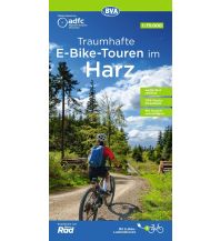 Radkarten Deutschland ADFC-Regionalkarte Traumhafte E-Bike-Touren im Harz 1:75.000 KOMPASS freytag & berndt