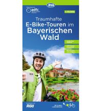 Radkarten Deutschland ADFC-Regionalkarte Traumhafte E-Bike-Touren im Bayerischen Wald 1:75.000 KOMPASS freytag & berndt