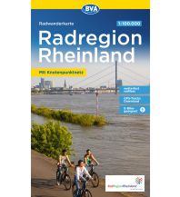Radkarten Deutschland Radwanderkarte BVA Die schönsten Radtouren in der RadRegion Rheinland 1:100.000 KOMPASS freytag & berndt