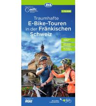 Radkarten Deutschland ADFC-Regionalkarte Traumhafte E-Bike-Touren in der Fränkischen Schweiz 1:75.000 KOMPASS freytag & berndt