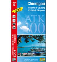Radkarten Deutschland Bayerische ATK100-19, Chiemgau 1:100.000 LDBV