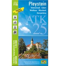 Wanderkarten Bayern Bayerische ATK25-F15, Pleystein 1:25.000 LDBV