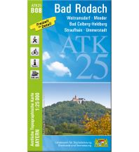 Hiking Maps Bavaria Bayerische ATK25-B08, Bad Rodach 1:25.000 LDBV