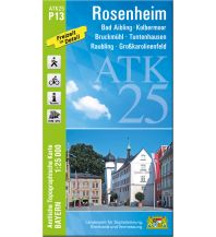 Wanderkarten Bayern Bayerische ATK25-P13, Rosenheim 1:25.000 LDBV