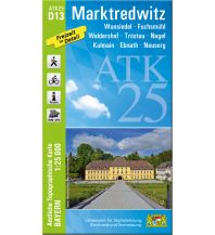 Wanderkarten Bayern ATK25-D13 Marktredwitz (Amtliche Topographische Karte 1:25000) LDBV