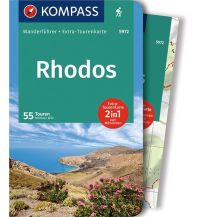 Wanderführer Kompass-Wanderführer 5972, Rhodos KOMPASS freytag & berndt