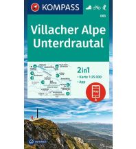 Wanderkarten Kärnten Kompass-Karte 065, Villacher Alpe, Unterdrautal 1:25.000 KOMPASS freytag & berndt