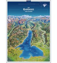 Hiking Maps Kompass Planokarte in Rolle - Der Gardasee/Lago di Garda Kompass-Karten GmbH