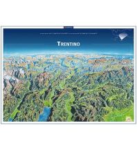 Wanderkarten Kompass Planokarte in Rolle, Trentino KOMPASS freytag & berndt
