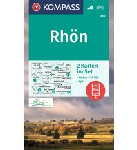 Hiking Maps Germany Kompass-Kartenset 460 Rhön 1:50.000 Kompass-Karten GmbH