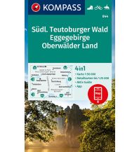 KOMPASS Wanderkarte Südlicher Teutoburger Wald - Eggegebirge - Oberwäl Kompass-Karten GmbH