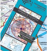 Aviation Charts VFR Luftfahrtkarte 2025 - Greece North 1:500.000 Rogers Data