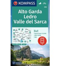 KOMPASS Wanderkarte Alto Garda, Ledro, Valle del Sarca KOMPASS freytag & berndt