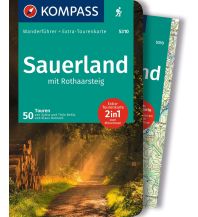 Wanderführer KOMPASS Wanderführer Sauerland mit Rothaarsteig, 50 Touren KOMPASS freytag & berndt