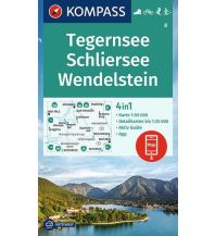 Wanderkarten Bayern KOMPASS Wanderkarte Tegernsee, Schliersee, Wendelstein KOMPASS freytag & berndt