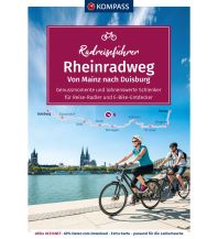 Radführer Deutschland KOMPASS RadReiseFührer Rheinradweg von Mainz bis Duisburg Kompass-Karten GmbH