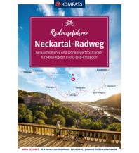 Radführer Deutschland KOMPASS RadReiseFührer Neckartal-Radweg Kompass-Karten GmbH