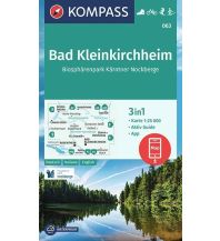 Hiking Maps Carinthia Kompass-Karte 063, Bad Kleinkirchheim, Biosphärenpark Nockberge 1:25.000 Kompass-Karten GmbH