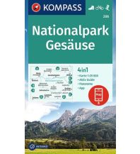 Wanderkarten Steiermark KOMPASS Wanderkarte 206 Nationalpark Gesäuse 1:25000 KOMPASS freytag & berndt