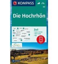 Wanderkarten Deutschland KOMPASS Wanderkarte 462 Die Hochrhön 1:25.000 Kompass-Karten GmbH