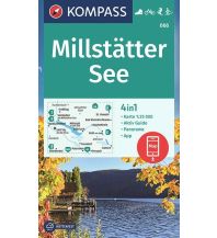 Hiking Maps Carinthia KOMPASS Wanderkarte 066 Millstätter See 1:25000 Kompass-Karten GmbH