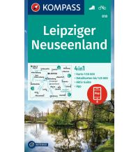 KOMPASS Wanderkarte 818 Leipziger Neuseenland 1:50.000 Kompass-Karten GmbH