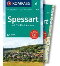 Wanderführer KOMPASS Wanderführer Spessart, 65 Touren mit Extra-Tourenkarte KOMPASS freytag & berndt