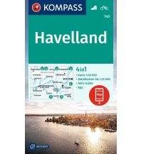 Wanderkarten Deutschland Kompass-Karte 745, Havelland 1:50.000 KOMPASS freytag & berndt